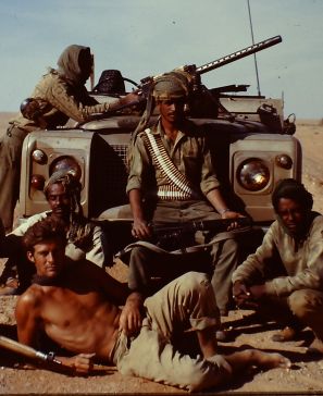 Ran Fiennes and his desert patrol in the 1970's where they fought for the Sultan of Oman in the Empty Quarter deserts and the deep monsoon forests of Dhofar against Soviet trained Marxist guerrillas
